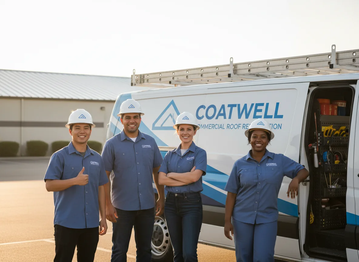 Commercial roof coating company in Webbers Falls, OK